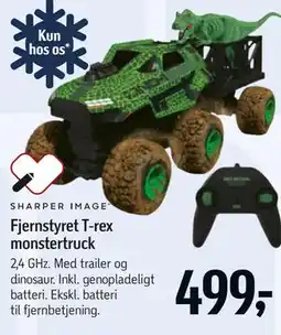 Føtex Fjernstyret T-rex monstertruck tilbud