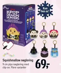 Føtex Squishmallow nøglering tilbud