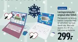 Føtex Læringscomputer original eller Stitch tilbud