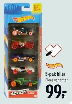 Føtex 5-pak biler tilbud