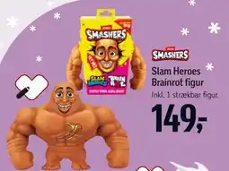 Føtex Slam Heroes Brainrot figur tilbud