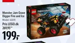 Føtex Monster Jam Grave Digger Fire and Ice tilbud