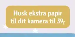 Føtex Husk ekstra papir til dit kamera til 39 tilbud
