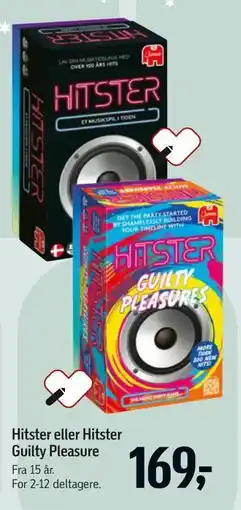 Føtex Hitster eller Hitster Guilty Pleasure tilbud