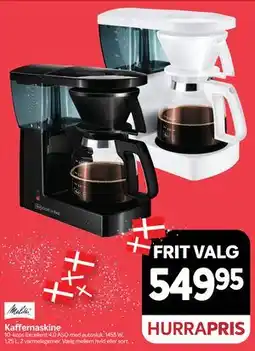 Din Isenkræmmer Kaffemaskine tilbud