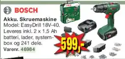Harald Nyborg Akku. skruemaskine (EasyDrill 18V) tilbud