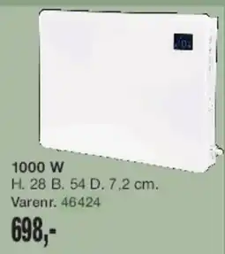 Harald Nyborg Heatmax El-panel (små modeller) tilbud