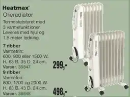 Harald Nyborg Heatmax Olieradiator tilbud