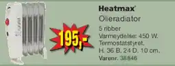 Harald Nyborg Heatmax Olieradiator (5 ribber) tilbud