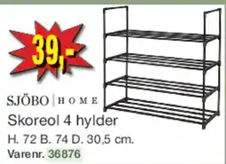Harald Nyborg Skoreol 4 hylder tilbud
