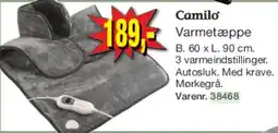 Harald Nyborg Camilo Varmepude (sort) tilbud