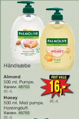 Harald Nyborg Palmolive Håndsæbe tilbud