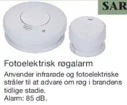 Harald Nyborg Fotoelektrisk røgalarm tilbud