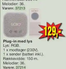 Harald Nyborg Plug-in med lys (RGB) tilbud