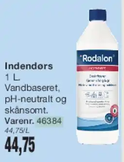 Harald Nyborg Indendors 1 L tilbud
