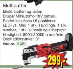 Harald Nyborg Multicutter / oscillerende værktøj tilbud