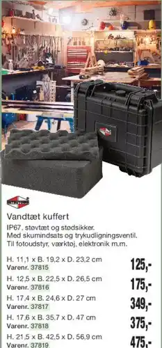 Harald Nyborg Vandtæt kuffert tilbud