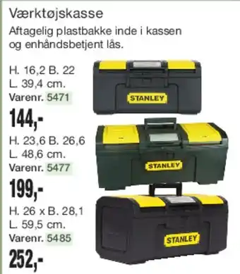 Harald Nyborg Værktøjskasse tilbud