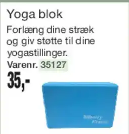 Harald Nyborg Yoga blok tilbud
