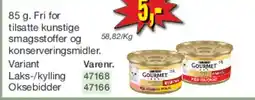 Harald Nyborg Gourmet 85 g tilbud