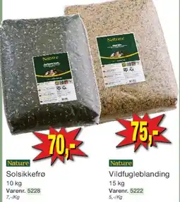 Harald Nyborg Solsikkefrø / Vildfugleblanding (store poser) tilbud