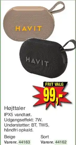 Harald Nyborg Højttaler (bærbar) tilbud