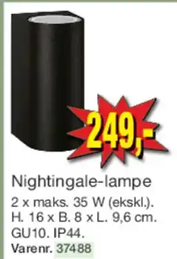 Harald Nyborg Nightingale-lampe tilbud