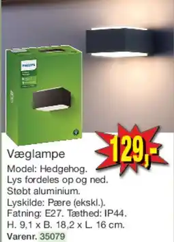 Harald Nyborg Væglampe (Model: Hedgehog) tilbud