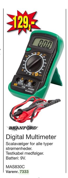 Harald Nyborg Digital Multimeter tilbud