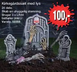 Harald Nyborg Kirkegårdssæt med lys tilbud