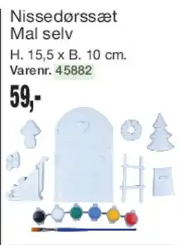Harald Nyborg Nissedør - Mal selv sæt tilbud