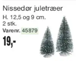 Harald Nyborg Nissedør juletræer (2 stk.) tilbud
