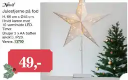 Harald Nyborg Julestjerne på fod tilbud