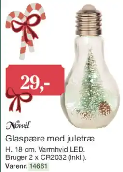 Harald Nyborg Glaspære med juletræ tilbud
