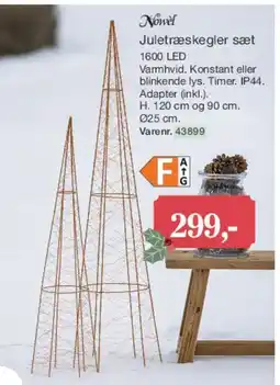 Harald Nyborg Juletræskegler sæt tilbud
