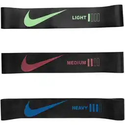 Sport 24 Nike Resistance Bands Mini 3-Pack Træningselastiksæt tilbud