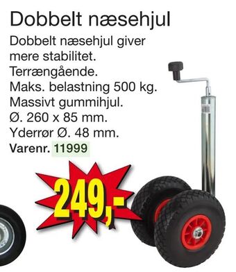 Harald Nyborg Dobbelt næsehjul tilbud