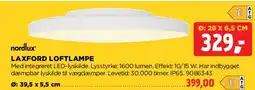 jem & fix LAXFORD loftlampe tilbud