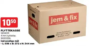 jem & fix Flyttekasse (senior) tilbud