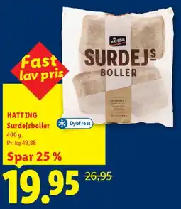 Lidl Surdejsboller tilbud