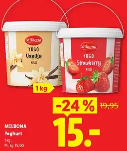 Lidl Milbona Yoghurt (Yogo) tilbud