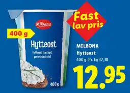 Lidl Hytteost tilbud