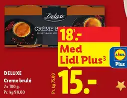 Lidl Creme brulé tilbud