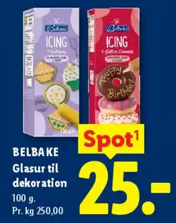 Lidl Glasur til dekoration tilbud