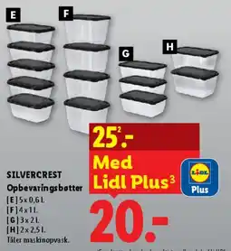 Lidl Opbevaringsbøtter tilbud