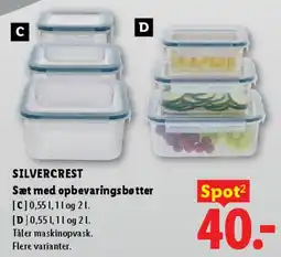 Lidl Sæt med opbevaringsbøtter tilbud
