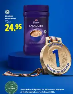 Lidl Kakaodrik pulver tilbud