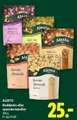 Lidl Alesto - nøddeposer tilbud