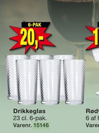 Harald Nyborg Drikkeglas tilbud