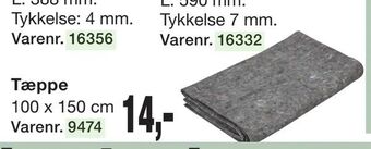 Harald Nyborg Tæppe tilbud